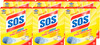 S.O.S.® Soap Pad Steel Wool 10 Count/Pack 6 Packs/Case 60 Count/Case