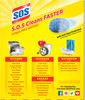 S.O.S.® Soap Pad Steel Wool 10 Count/Pack 6 Packs/Case 60 Count/Case