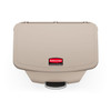 Slim Jim® Trash 1-Stream Trash Can 23.95X14.57X33.63 IN 24 GAL 96 QT Beige Rectangle Resin Step-On Slim 1/Each