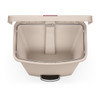 Slim Jim® Trash 1-Stream Trash Can 23.95X14.57X33.63 IN 24 GAL 96 QT Beige Rectangle Resin Step-On Slim 1/Each