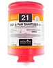 21 Fragrance Free Pot & Pan Sanitizer 1 GAL Liquid No Rinse Quaternary 4/Case