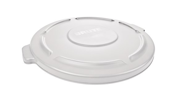 Flat Lid White Resin 1/Each
