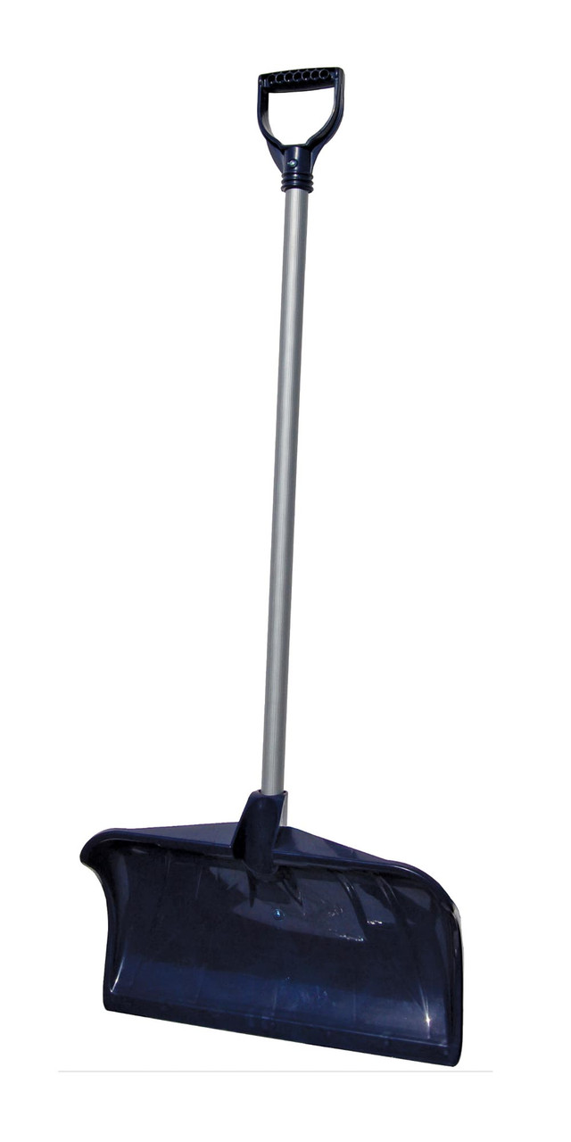 Snow Pusher 2X20X49.5 IN PP Molded D-Grip Non-Abrasive 6 Count/Pack