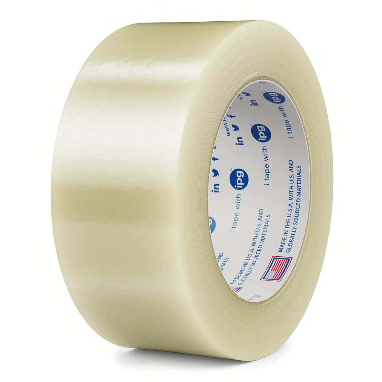 Hot Melt Tape 48MM X914M Clear 2.1MIL Machine Grade 6 Rolls/Case 48 Cases/Pallet