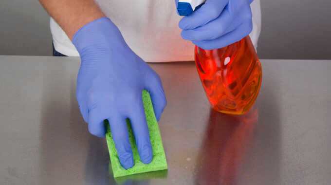 Examination Gloves XL Blue 5g PVC Disposable Powder-Free Stretch 100 Count/Pack 10 Packs/Case 1000 Count/Case