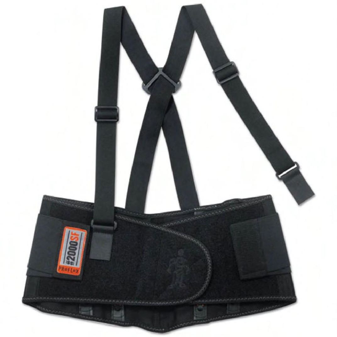 ProFlex Support Belt Medium (MED) Black Spandex High Performance 1/Each