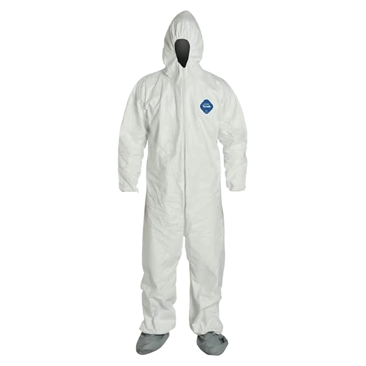 Tyvek® Coveralls XL White Tyvek® Disposable 1/Each