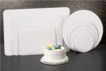 Cake Circle 10 IN Corrugated Paperboard White Grease Resistant 250/Case