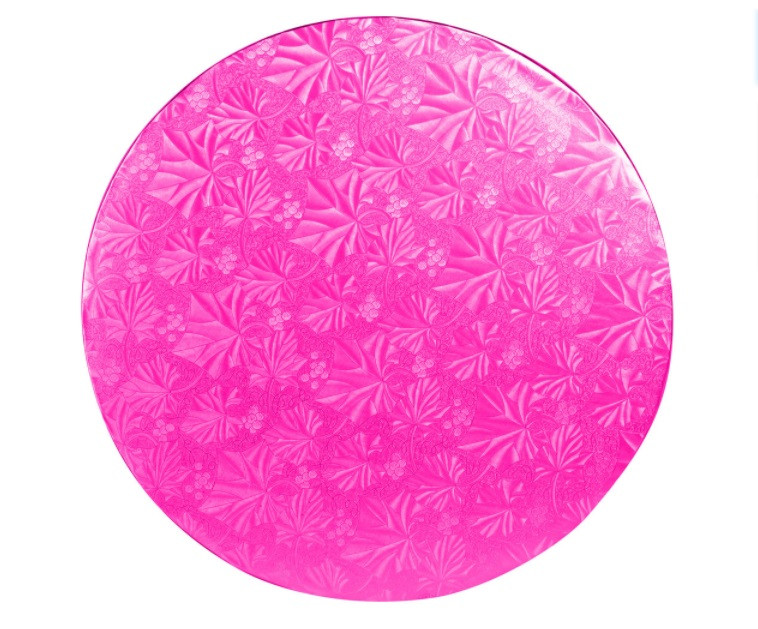 Cake Board 12 IN Foil Pink 40/Case