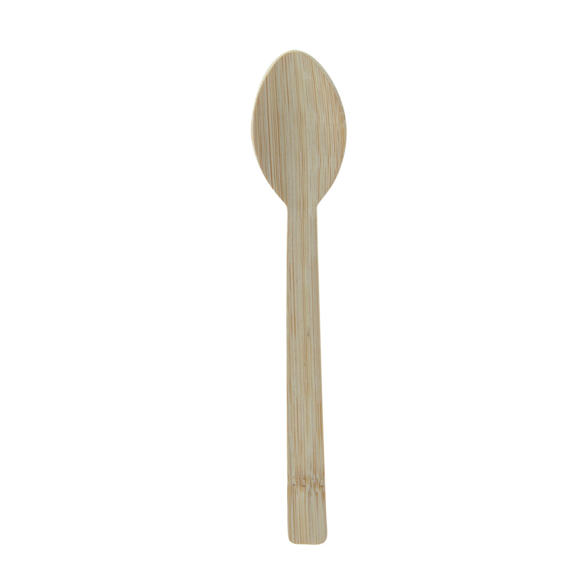 Spoon 6.69 IN Bamboo Natural 50 Count/Pack 10 Packs/Case 500 Count/Case