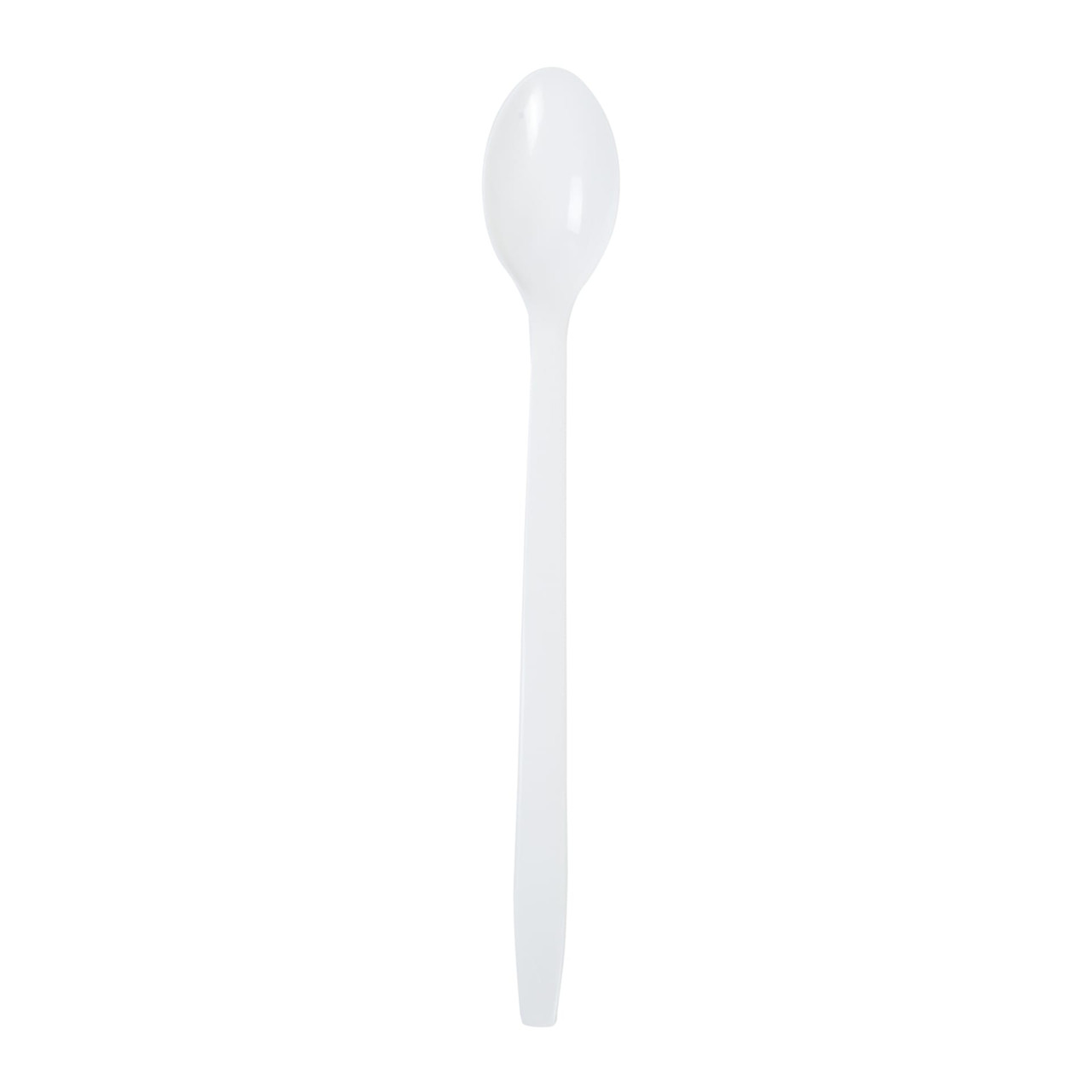 Soda Spoon 8 IN PP White Individually Wrapped 1000/Case