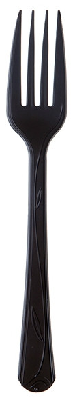 Fork 7 IN PLA Black 500/Case