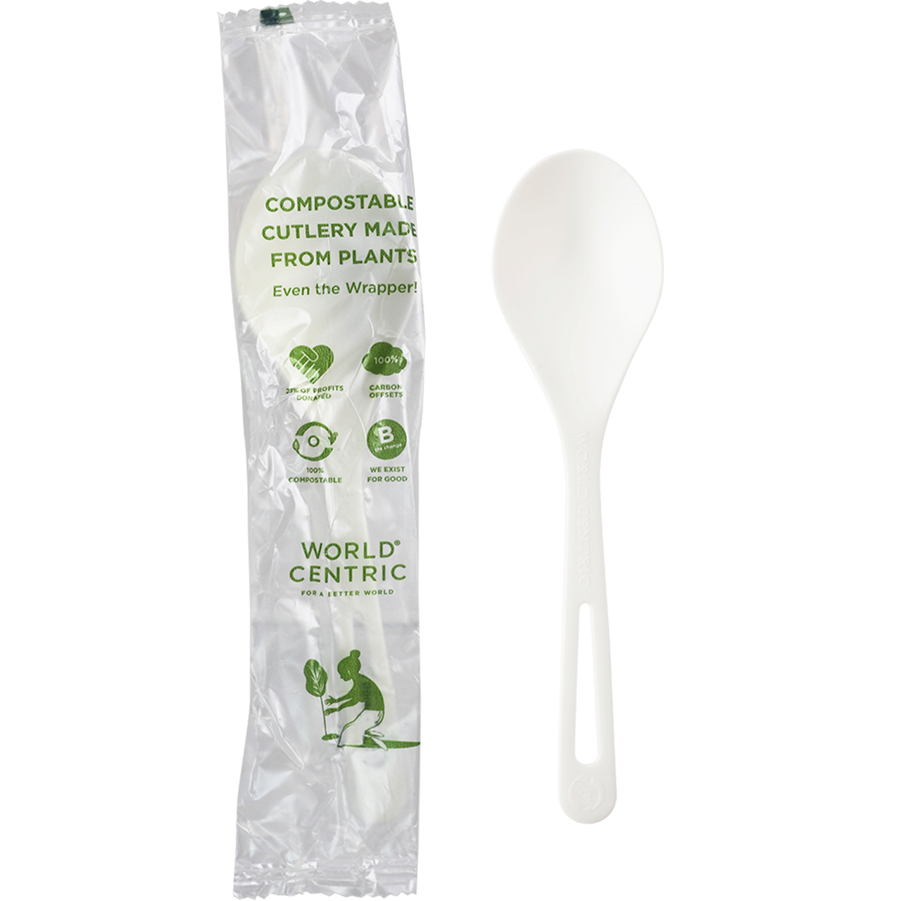 Soup Spoon 6 IN Individually Wrapped 750/Case