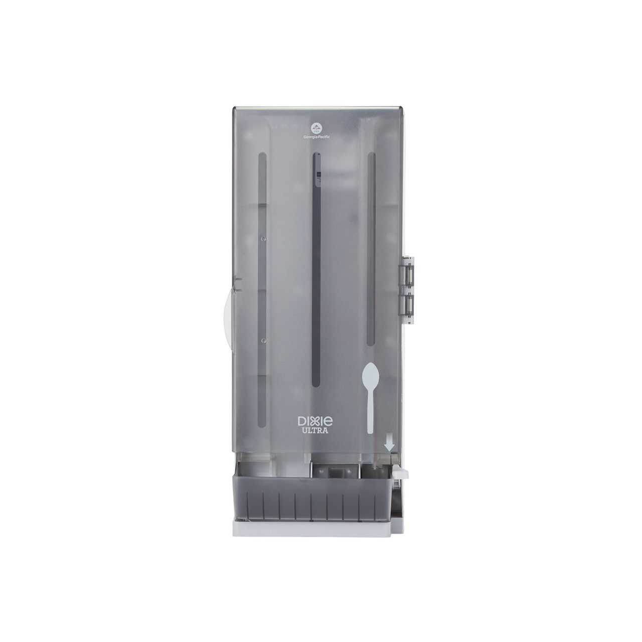 Dixie® Ultra SmartStock® Series-B Classic Combo Dispenser 8.78X10X24.75 IN Plastic Translucent Black 1/Each