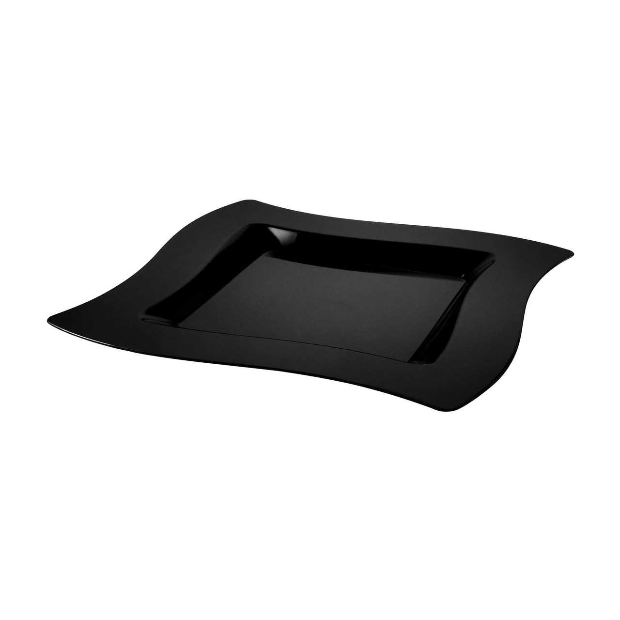 Wavetrends Plate PS Black 120/Case
