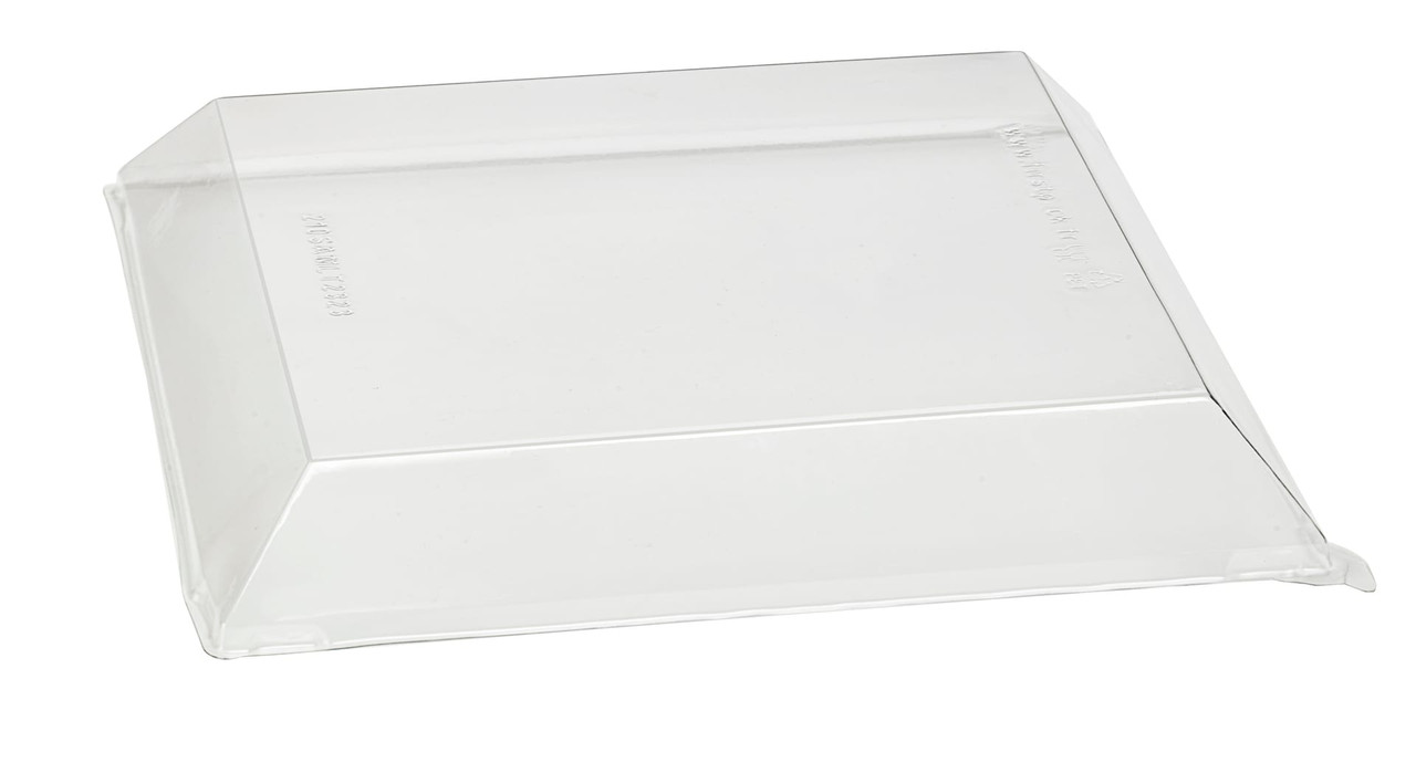 Lid 9.05X9.05X1.33 IN PET Clear For Plate 25 Count/Pack 4 Packs/Case 100 Count/Case