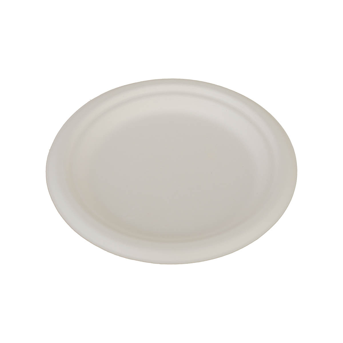 Plate 6 IN Pulp Fiber White Heavy Duty 1000/Case