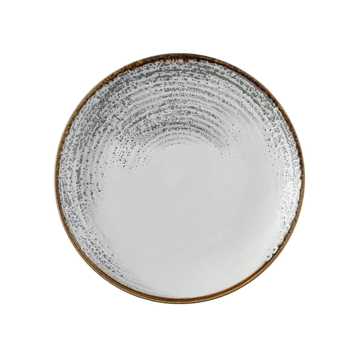 Plate 11.25 IN Gray Round 12 Count/Pack 1 Packs/Case