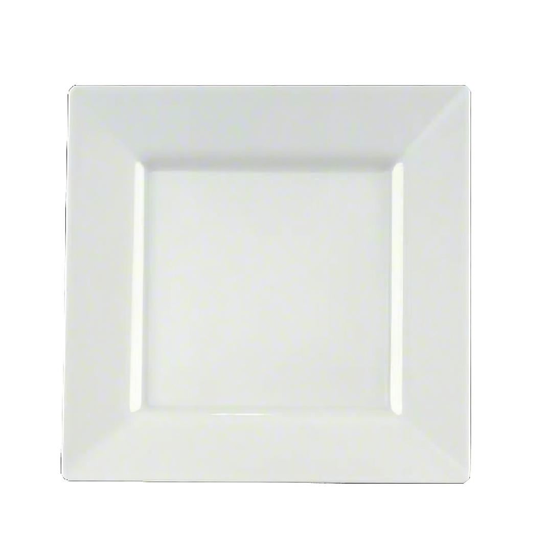 Plate 6.5 IN White Square 120/Case
