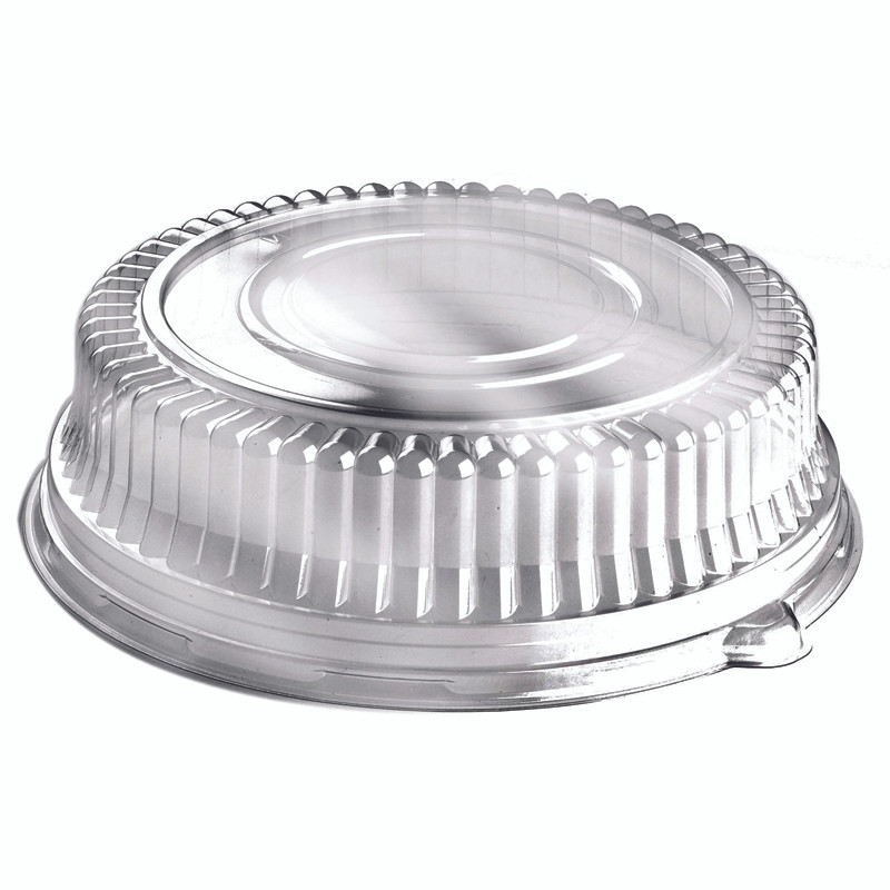 Lid 18.13X4.13 IN PET Clear Round For Platter 36/Case