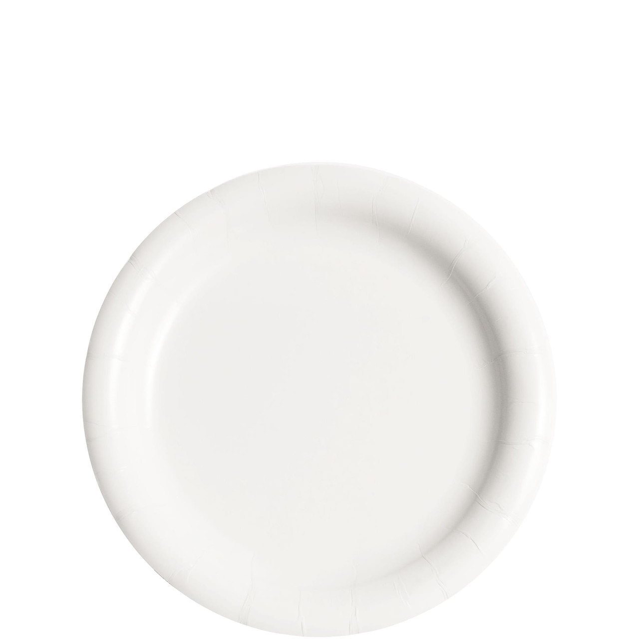 Solo® Plate 8.97X8.97 IN Coated Paper White Medium Weight Freezer Safe 125 Count/Pack 4 Packs/Case 500 Count/Case
