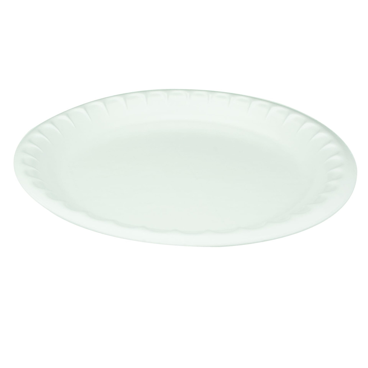 Plate 10.3X1 IN Polystyrene Foam White Unlaminated 540/Case