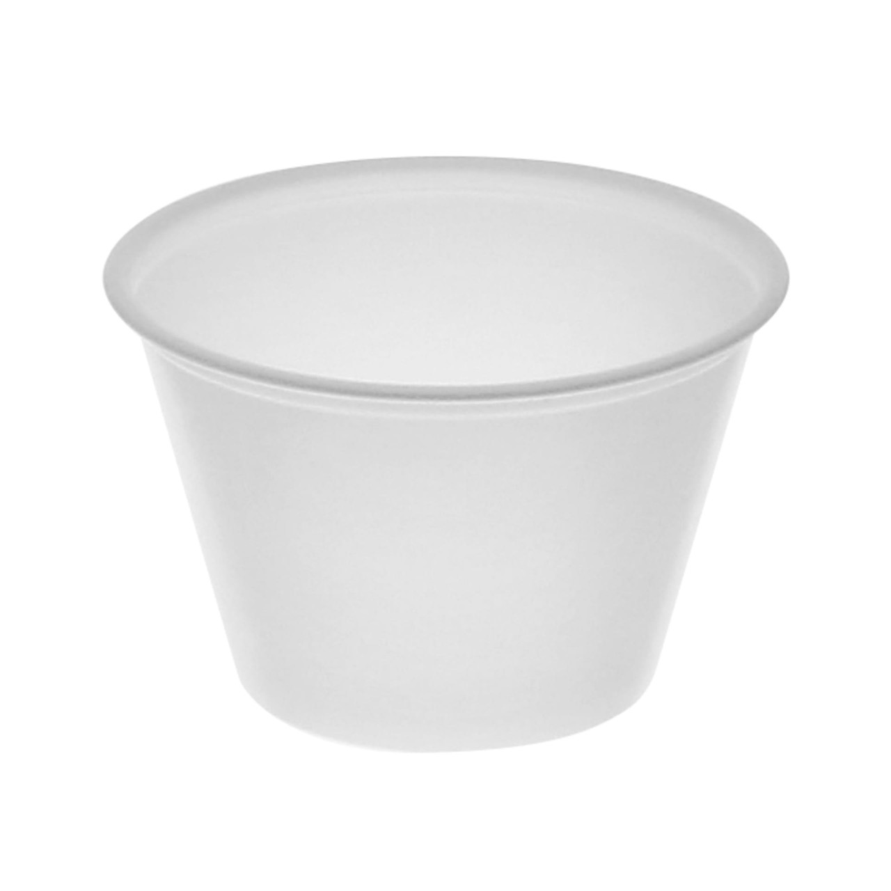 Souffle & Portion Cup 4 OZ HIPS Translucent 2400/Case