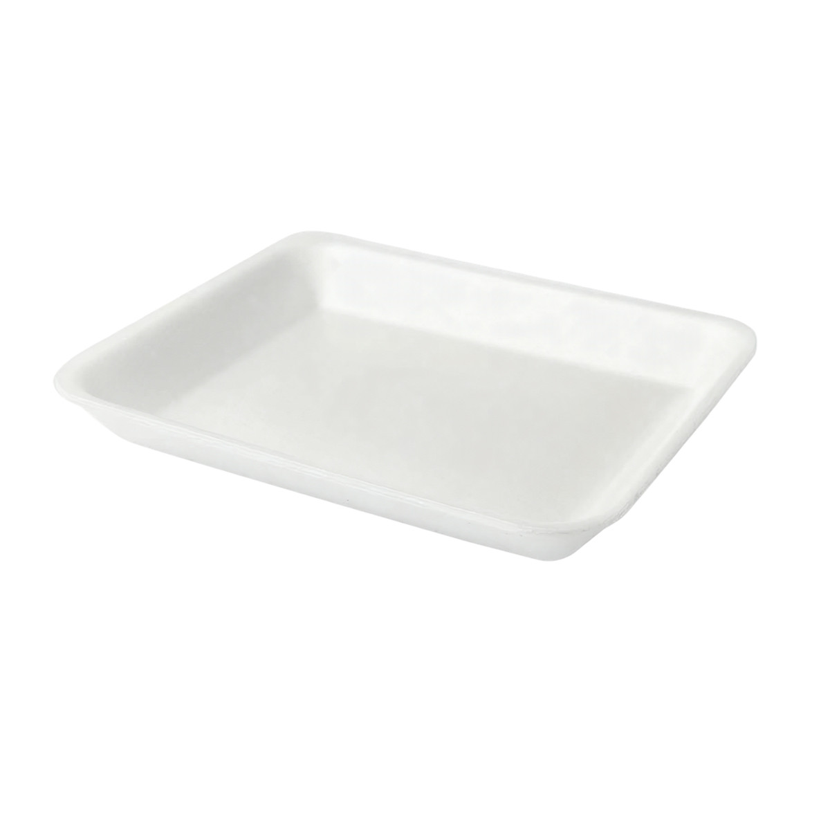 4P Meat Tray 6.75X9.25X1.31 IN Polystyrene Foam Rectangle 500/Case
