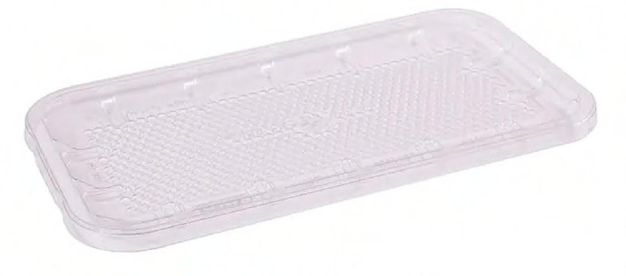 10S Meat Tray Shallow Clear Rectangle 300/Case