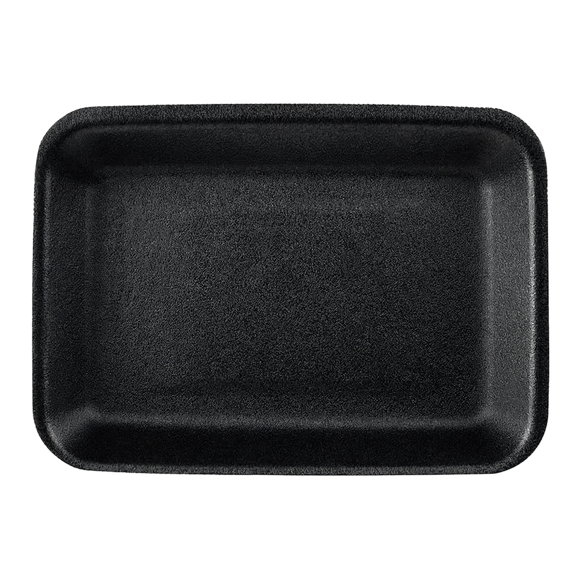 8S Meat Tray 10.12X8X0.67 IN RPET Black 300/Case