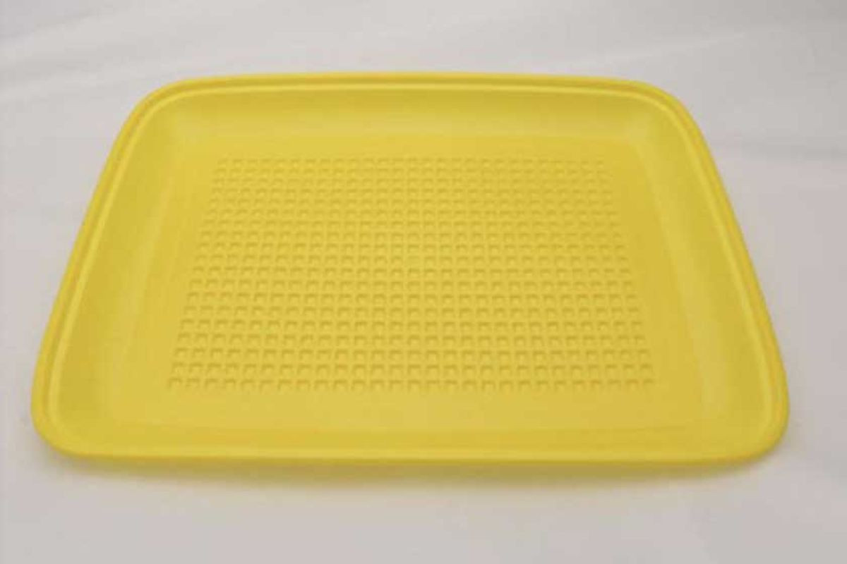 Meat Tray 11X6 IN Yellow 300/Case