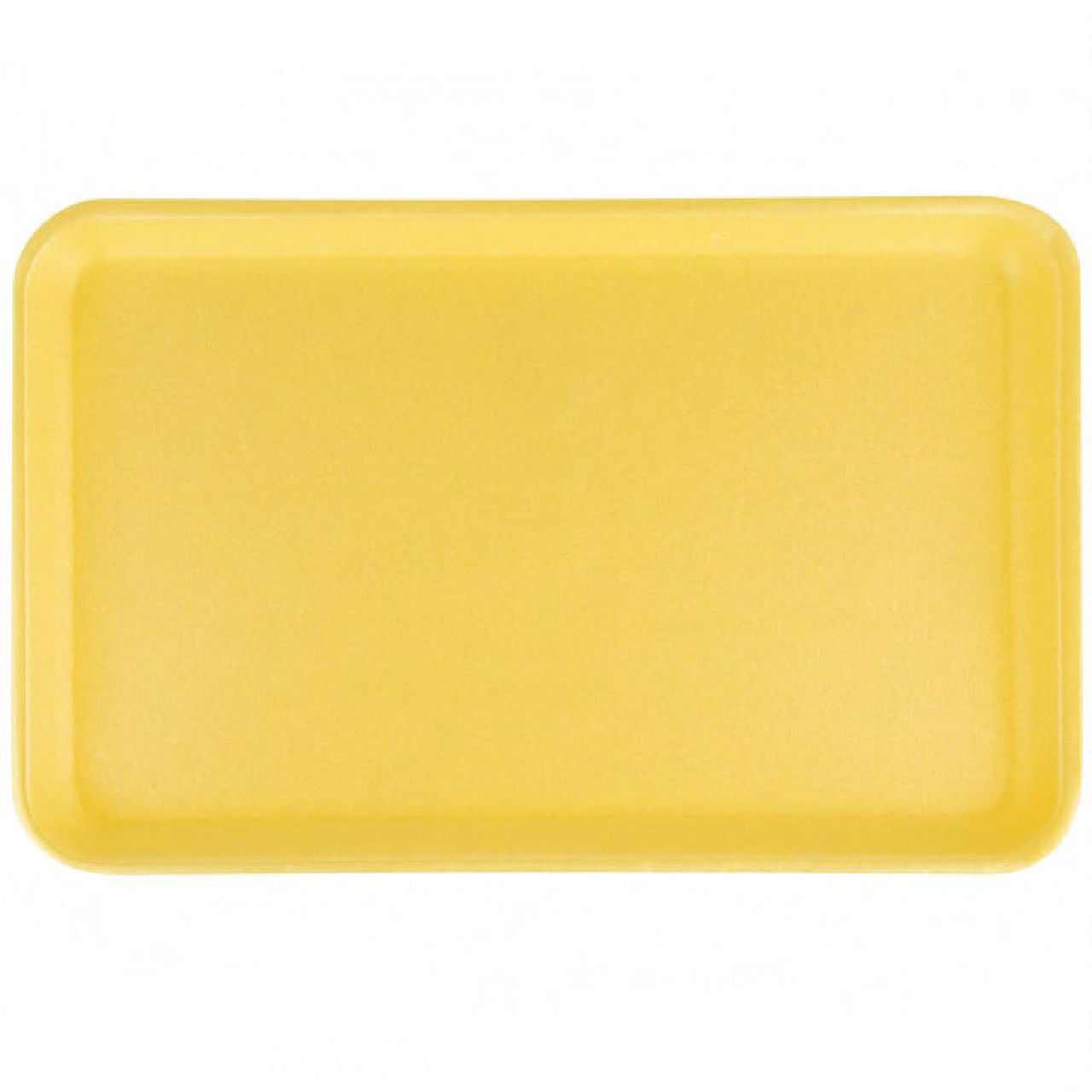 4S Meat Tray Foam Yellow 500/Case