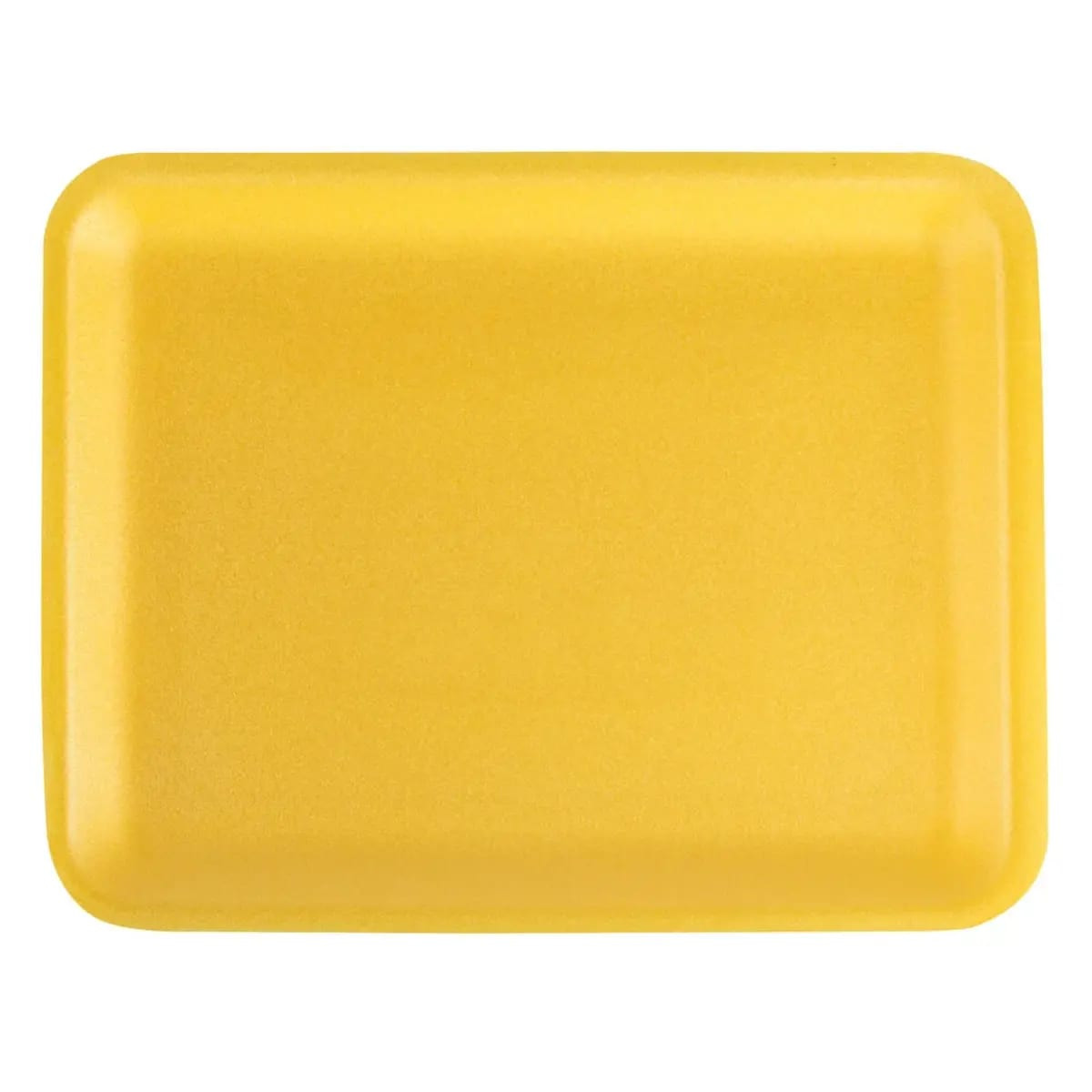 #4S Meat Tray Foam Yellow 500/Case