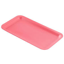 Dyne-A-Pak 10S Tray Polystyrene Foam Rose 500/Case