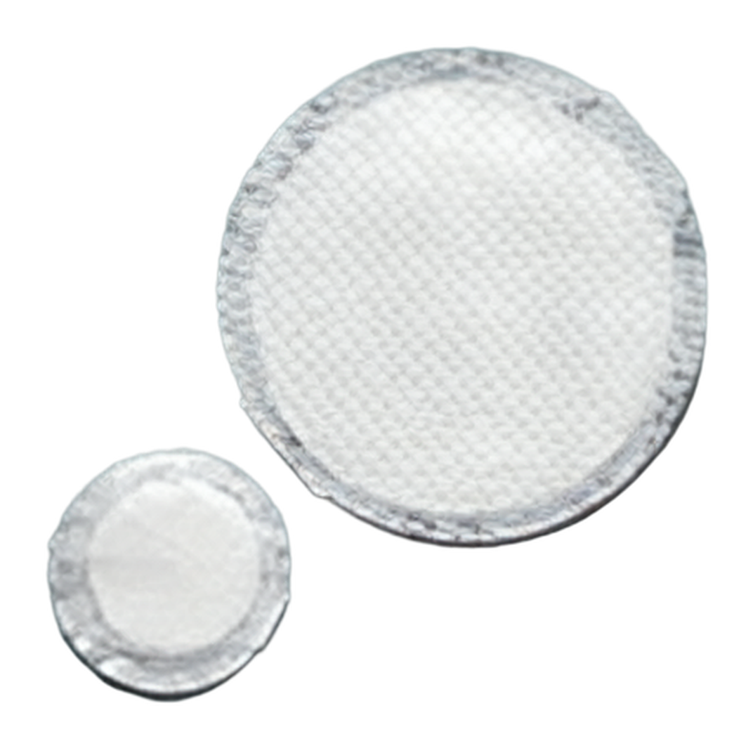 Meat Pad 2.75 IN Plastic Cellulose White Round Absorbent 7500/Case