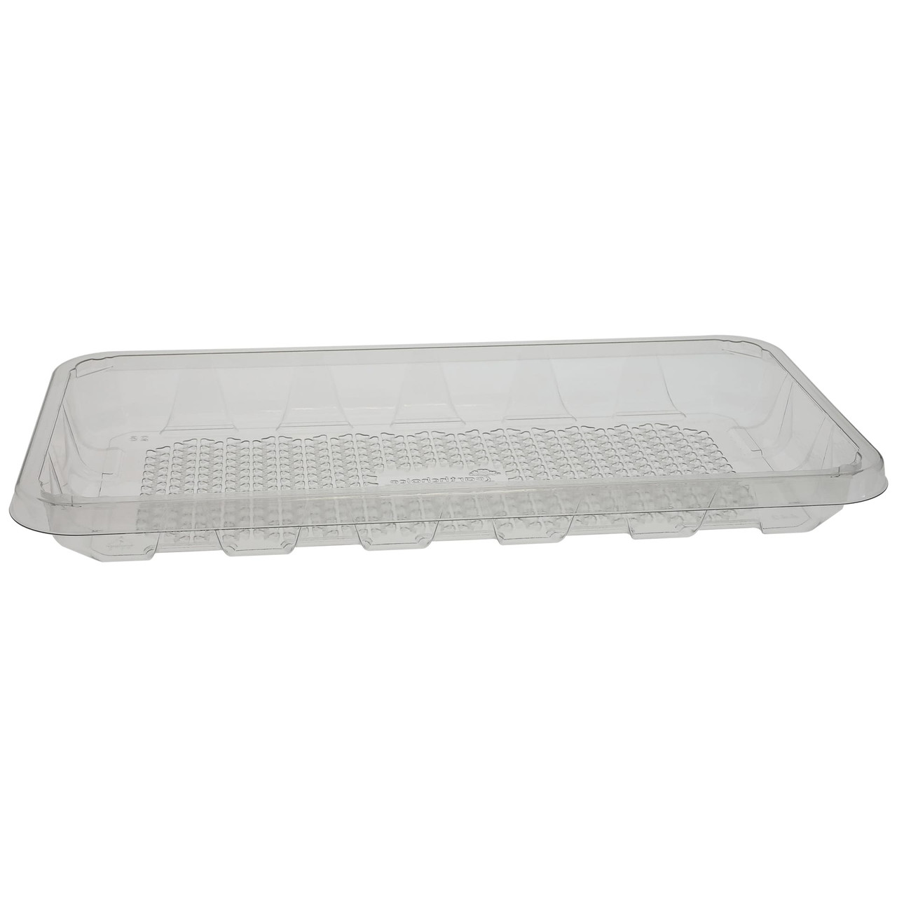 25D Tray 14.7X8.1X1.4 IN RPET Clear 180/Case