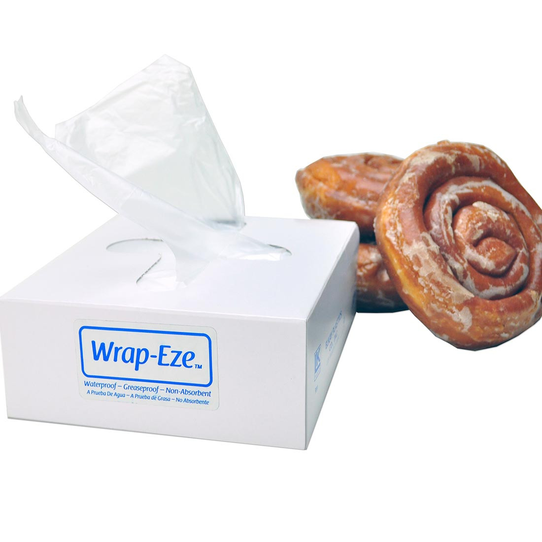 Wrap-Eze® Sheet 10X10.75 IN HDPE 0.45MIL Clear Pop-Up 1000 Sheets/Pack 10 Packs/Case 10000 Sheets/Case