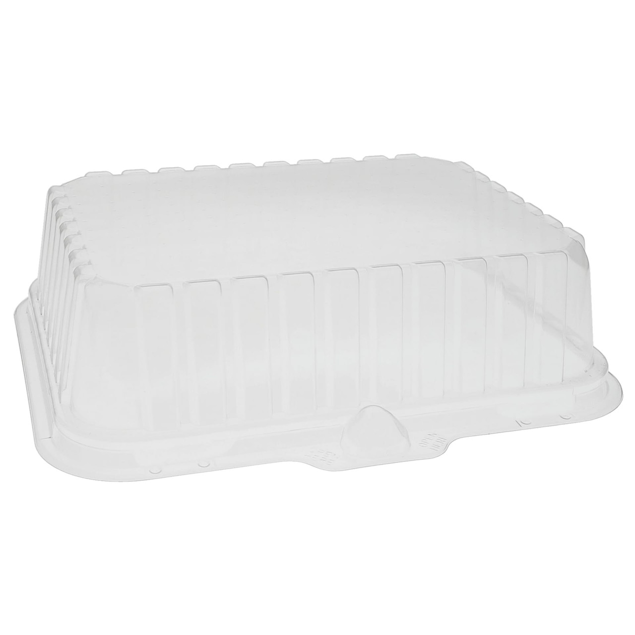 Meat Lid 9.1X7.1X2.1 IN Tray OPS Deep Clear Rectangle Disposable 252/Case