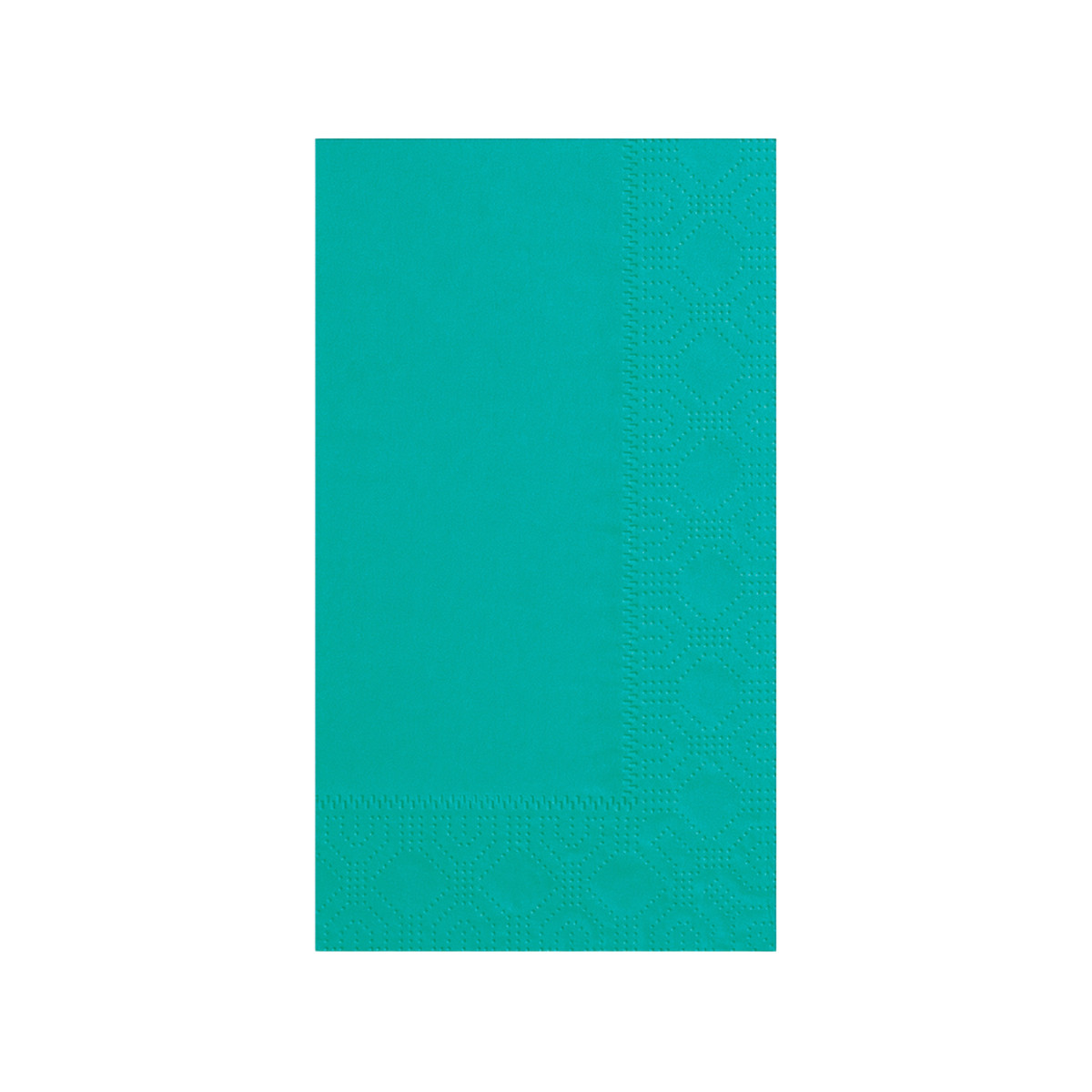 Dinner Napkins 15X17 IN Teal Paper 1000/Case