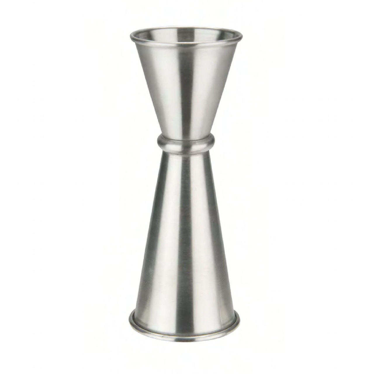 Jigger 1.88X4.75 IN 1 FLOZ Stainless Steel Japanese-Style 1 x 2 OZ Rolled Rim 1/Each