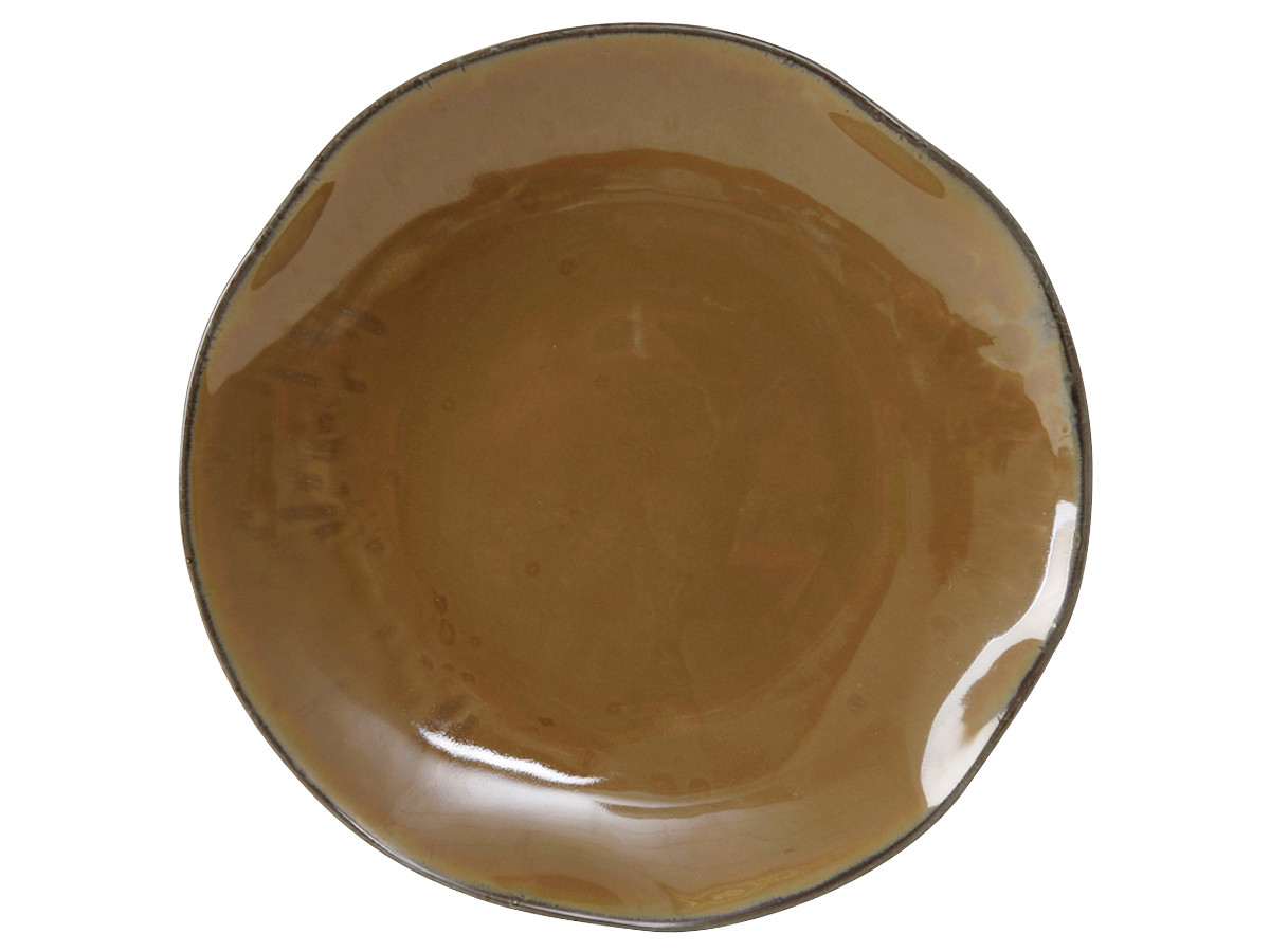 TuxTrendz Artisan Plate 11.625 IN China Mojave Round Fully Vitrified 12/Case