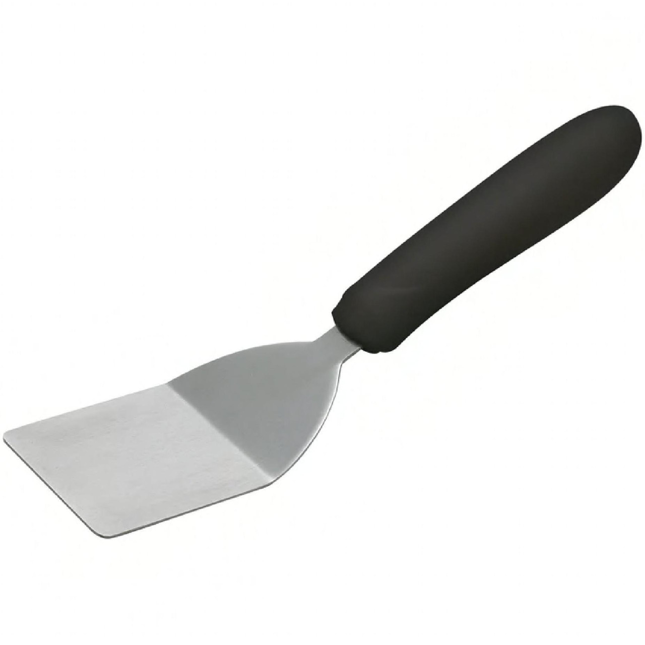 Turner Stainless Steel Polypropylene (PP) Black Mini Offset Handle 2IN x 2.25IN Blade Dishwasher Safe 1/Each