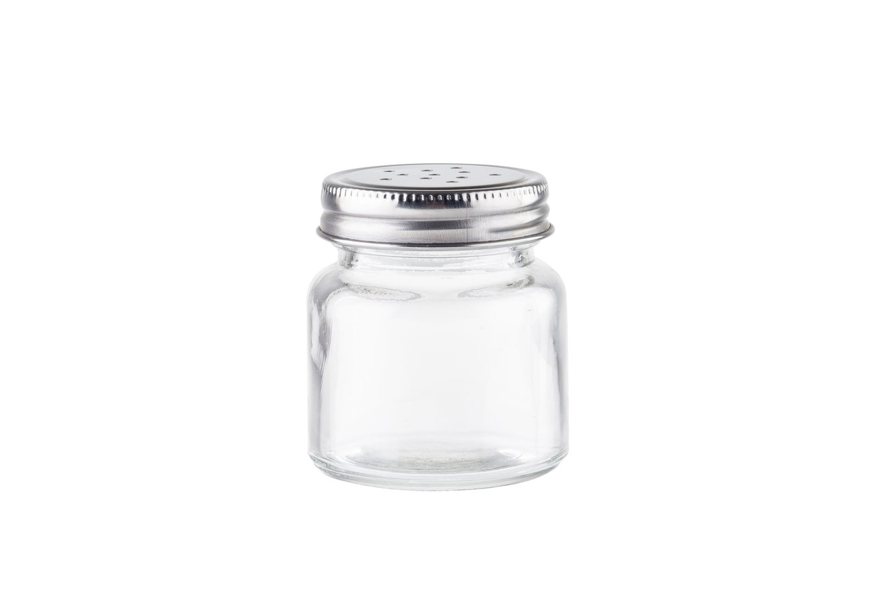 Salt & Pepper Shaker 2 OZ S/S Top 1/Each