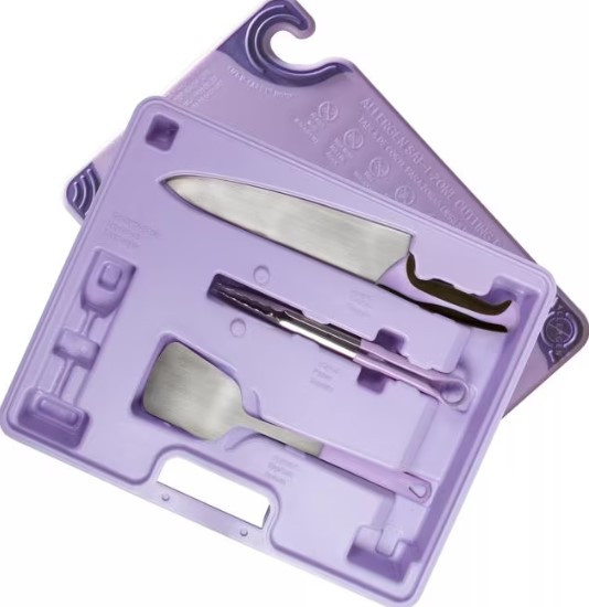 San Jamar Allergen System 12X18 IN Purple System 1/Each