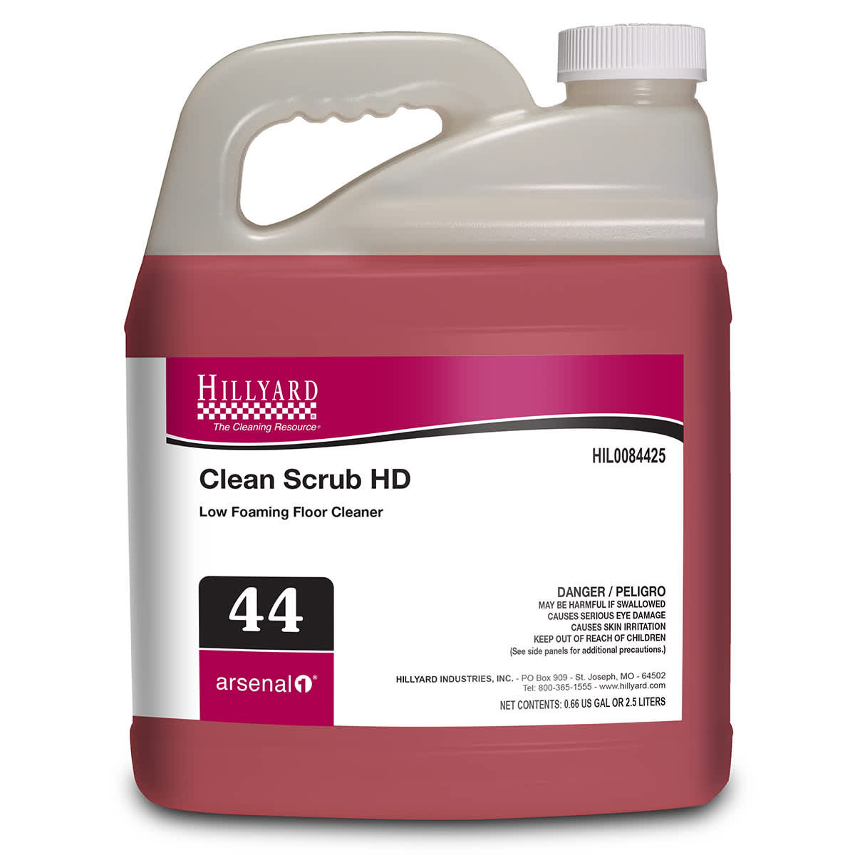 Arsenal Clean Scrub® Fresh & Clean All Purpose Cleaner 2.5 L Liquid Heavy Duty Multi-Purpose 4/Case