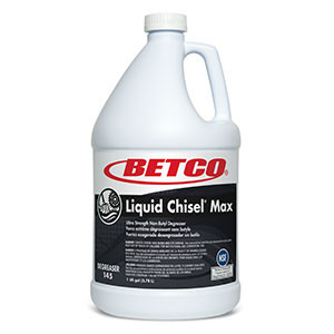 Betco® Liquid Chisel® Max Degreaser 1 GAL Multi Surface Concentrate Liquid Non-Butyl 4/Case