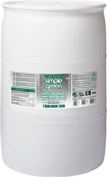Simple Green® Crystal Cleaner & Degreaser 55 GAL Industrial 1/Drum
