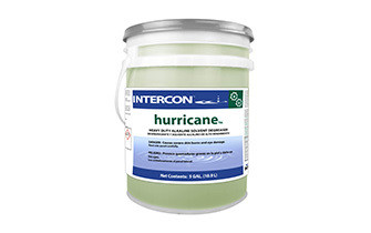 Hurricane Degreaser 5 GAL Alkaline Moderate Foam Solvent Heavy Duty 1/Case