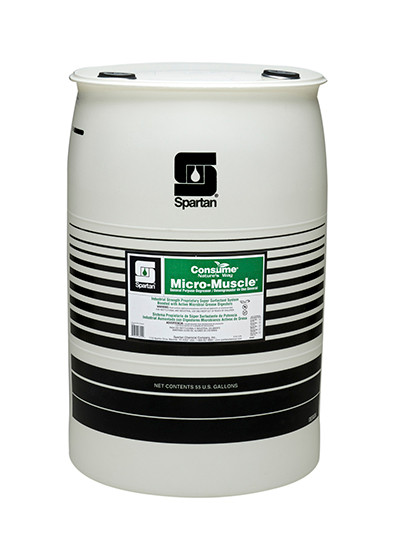 Consume Micro-Muscle® Mild Scent Degreaser 55 GAL  Drum Multi Surface Alkaline Concentrate 1/Each