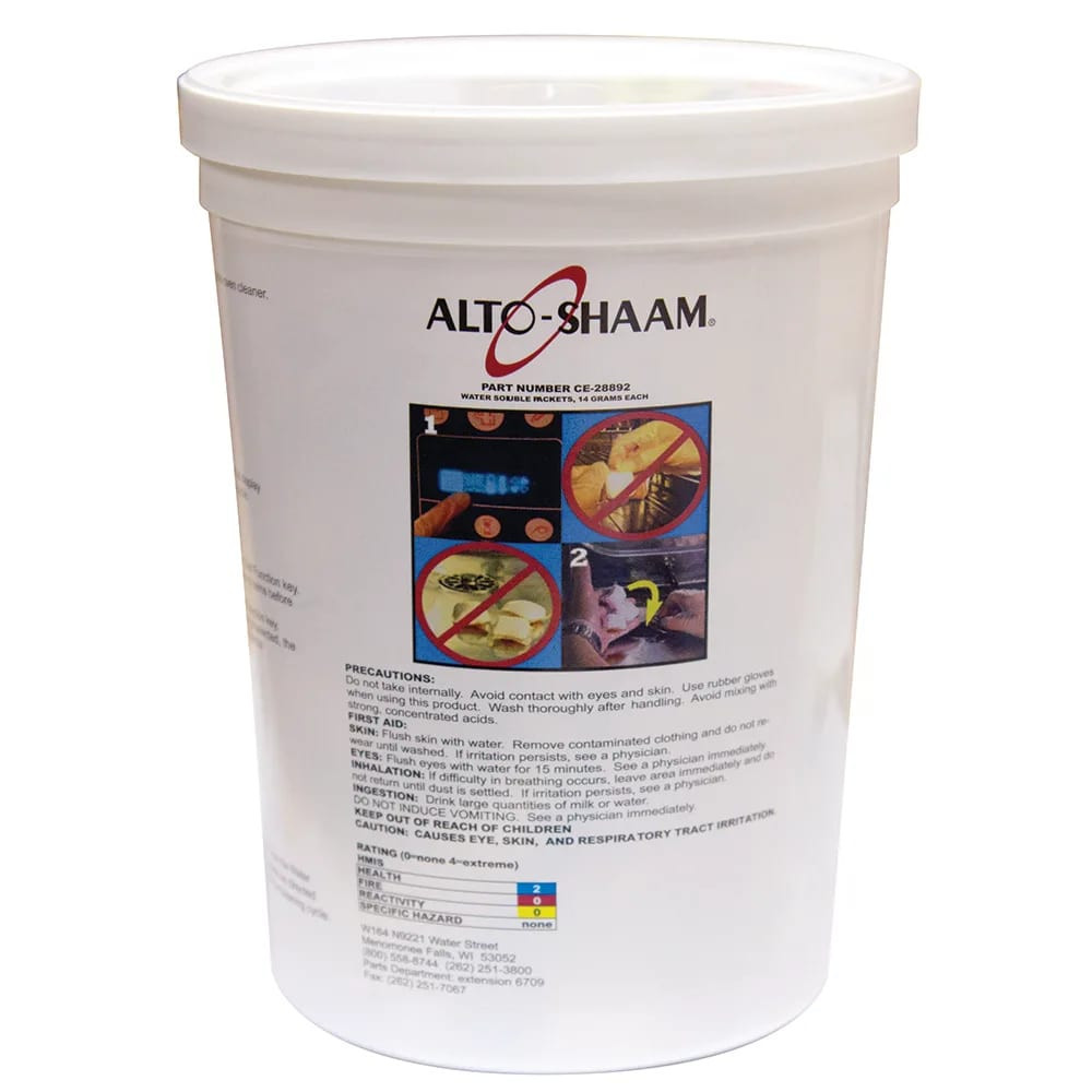 Alto-Shaam® Combiclean Combitabs Unscented Cleaner 14 G Tablet 90 Tablets Per Bucket 90/Case
